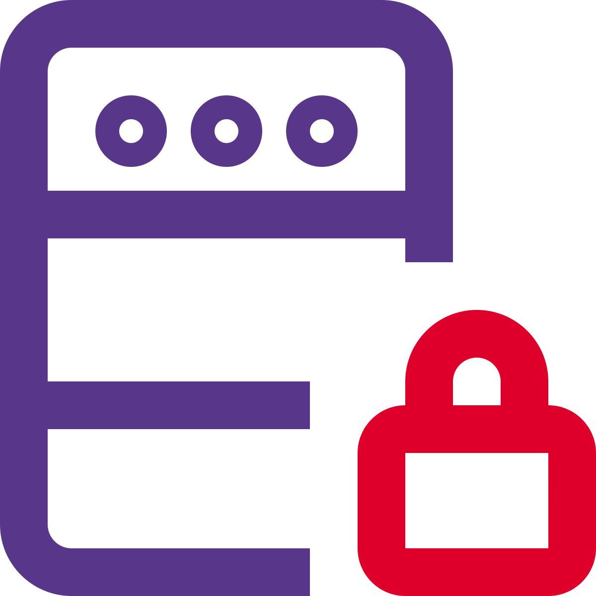 secure server icon