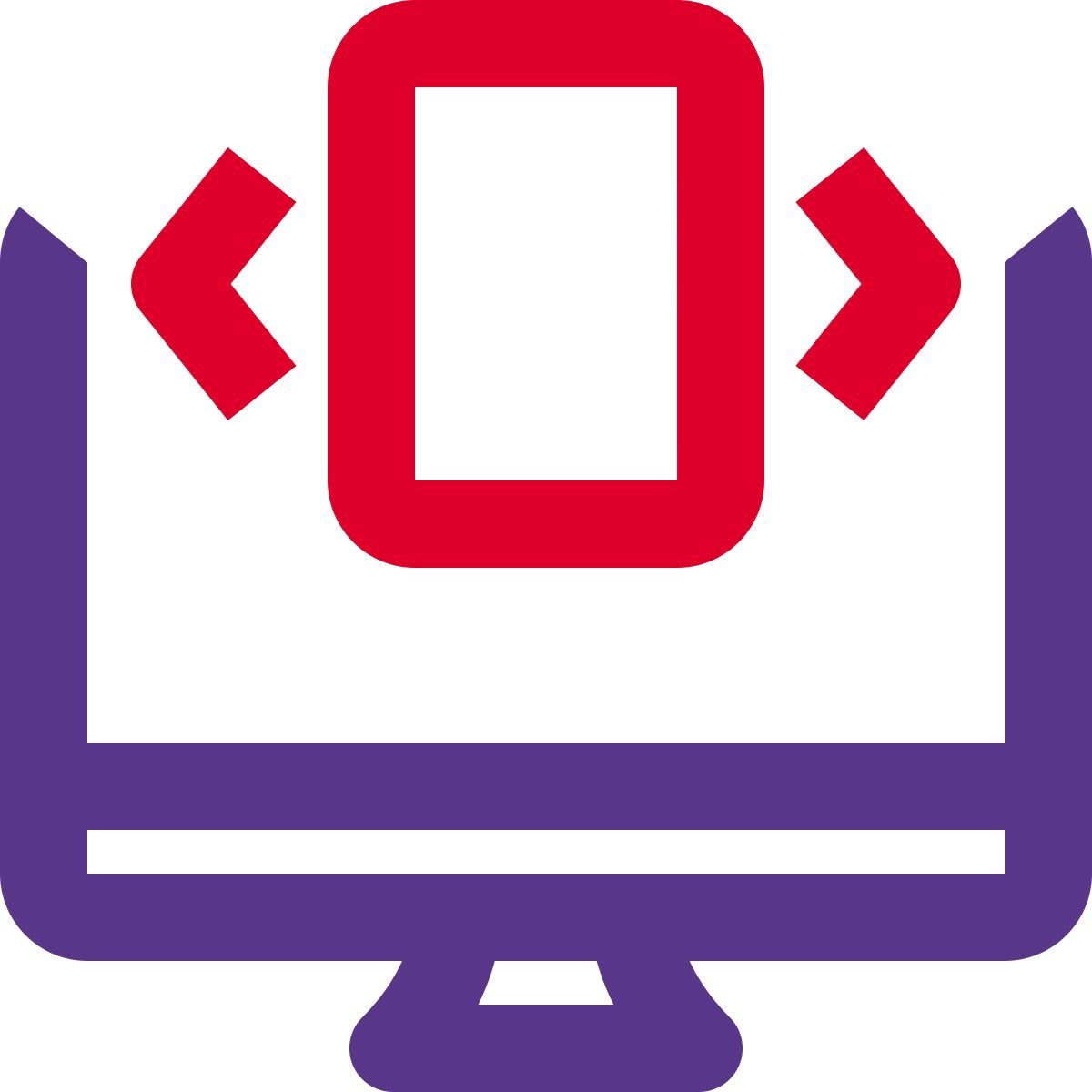 controle deslizante horizontal do site icon