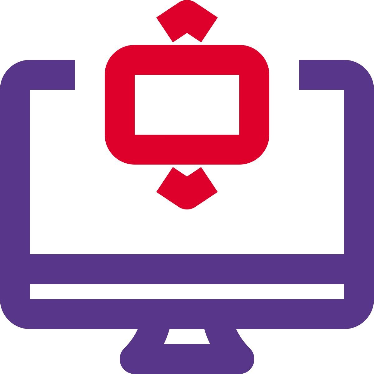 controle deslizante vertical de site icon