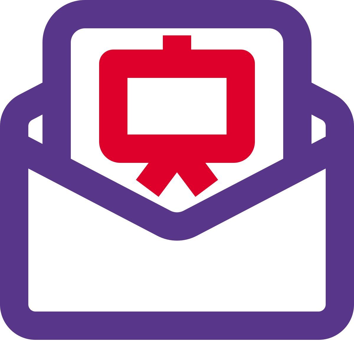 mail presentation icon