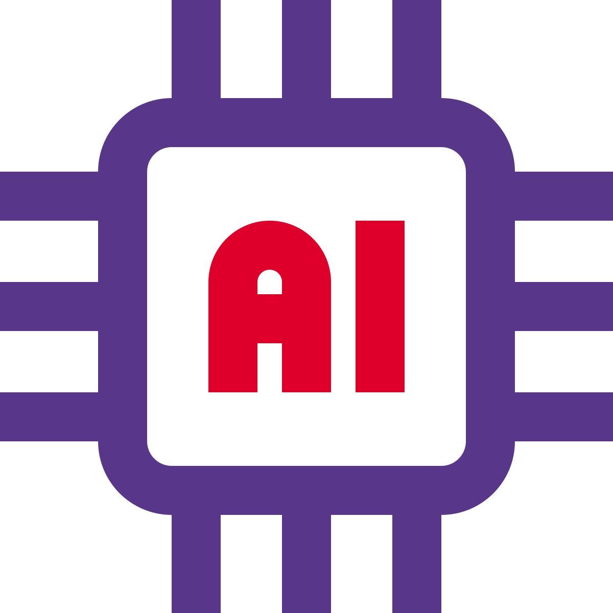 ai microprocessor icon