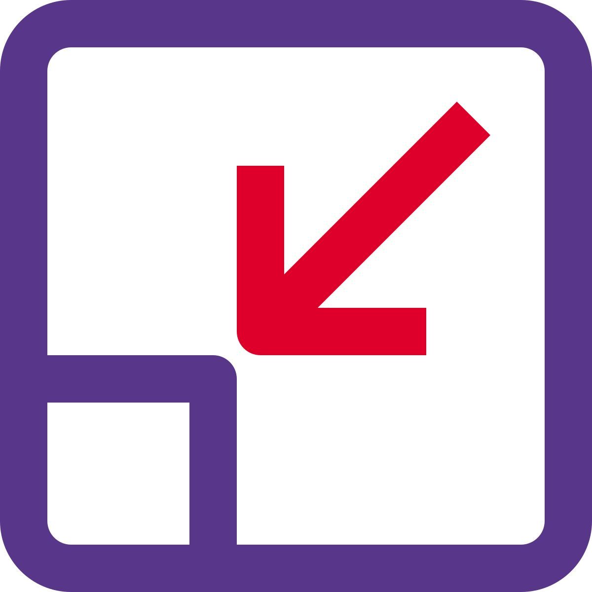 minimize window icon