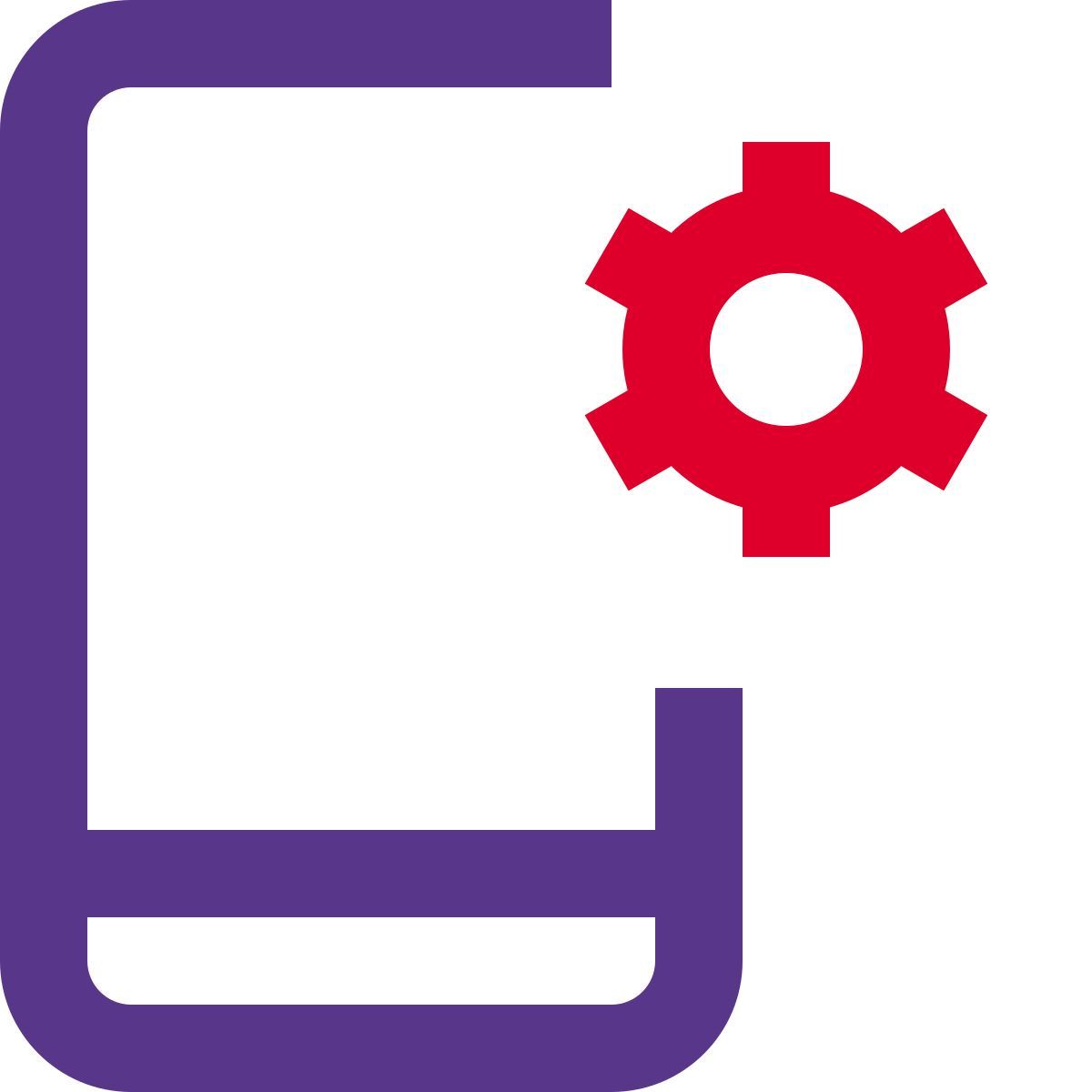 mobile settings icon