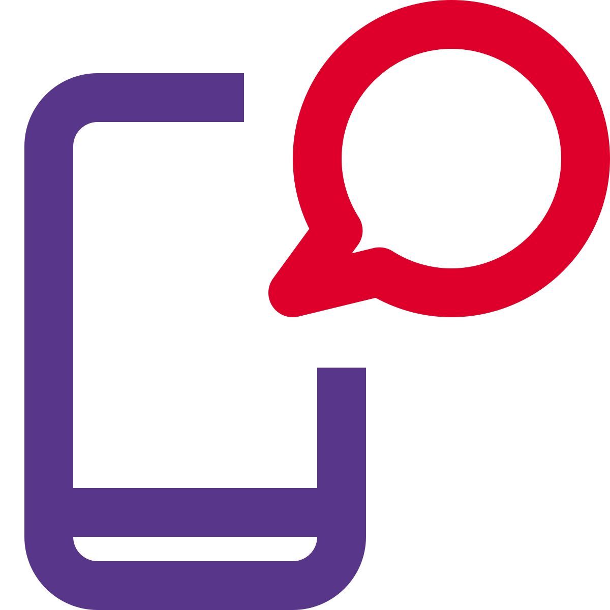 chat móvil icon