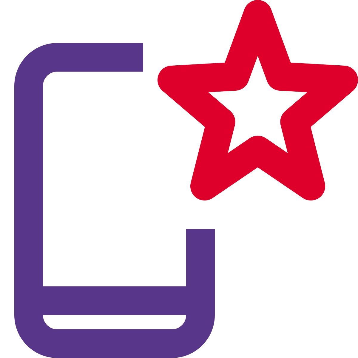 starred phone icon