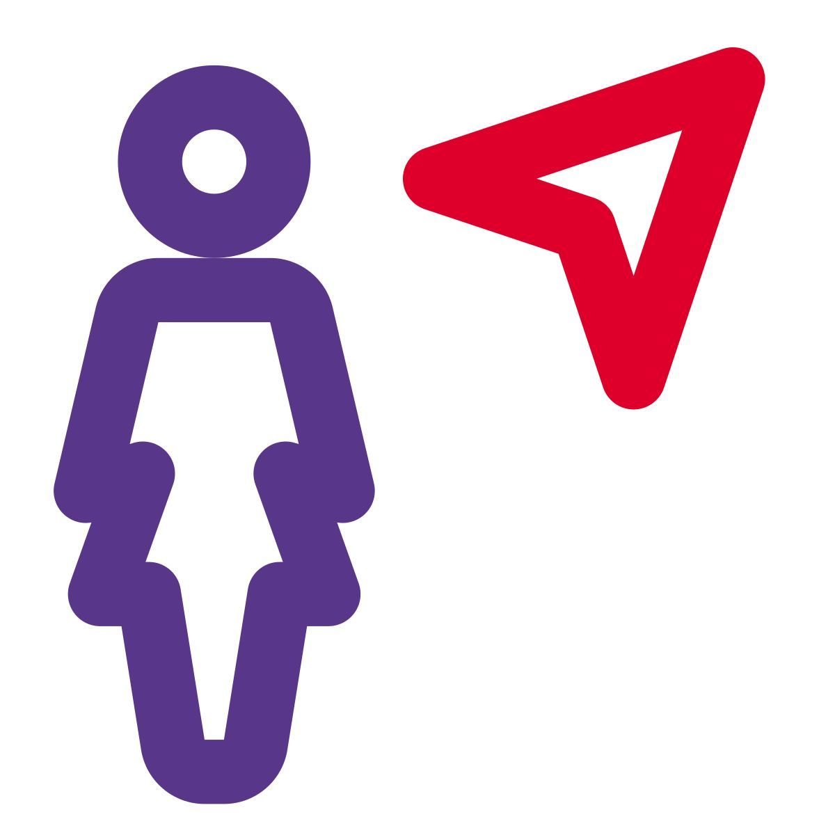 user location tracking icon