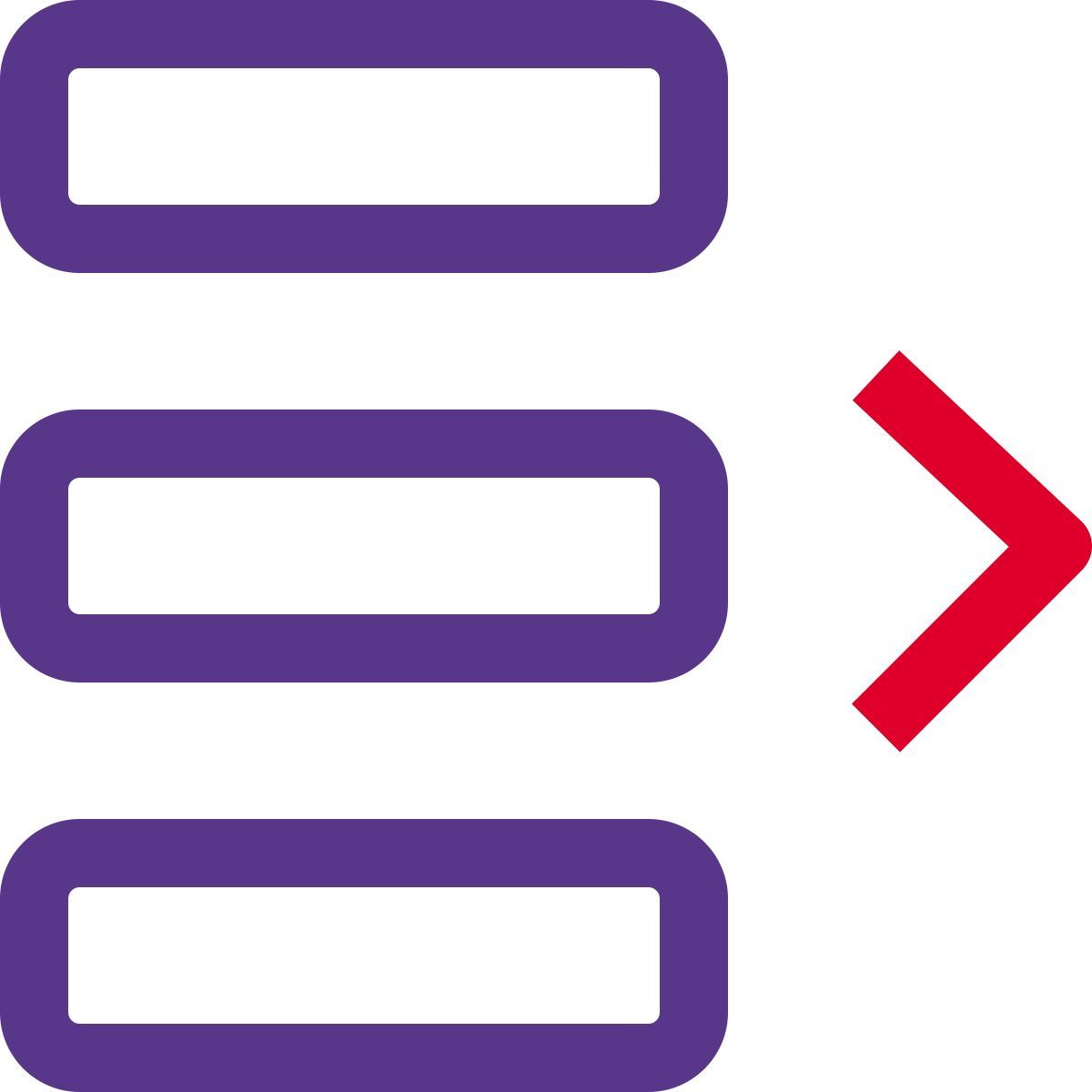 move document list object right direction margin line icon