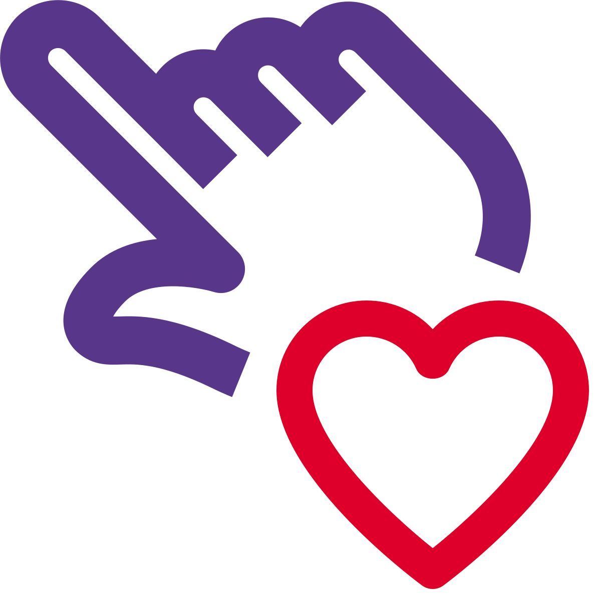 appuyez pour aimer icon