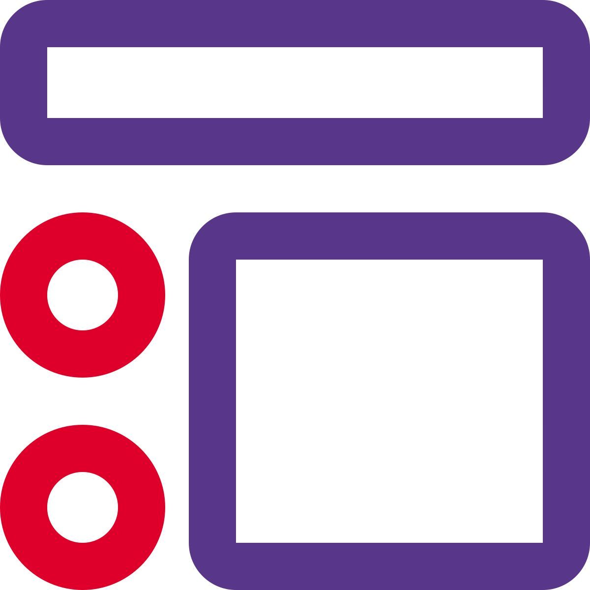 디자인 레이아웃 icon