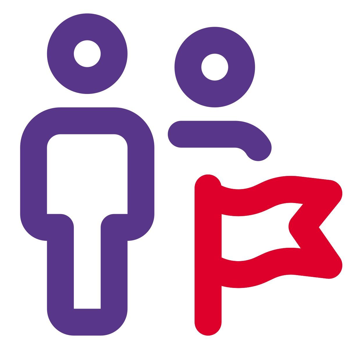flagged users icon