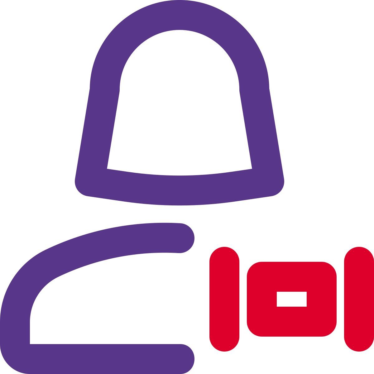 utilisateur du portail d'entreprise icon