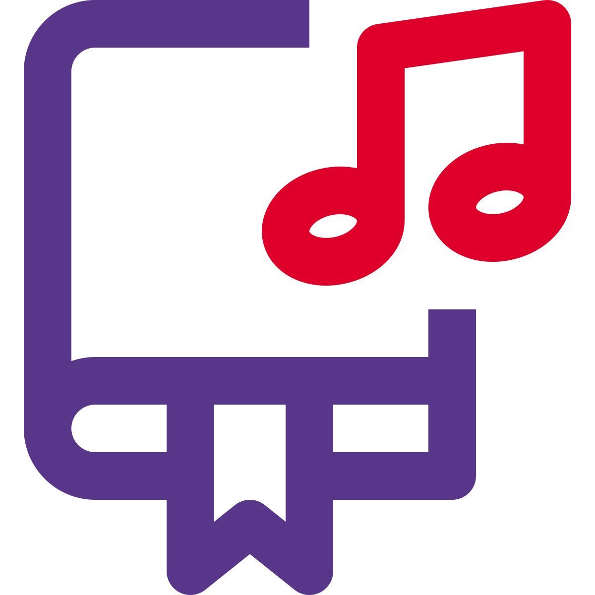 music textbook icon