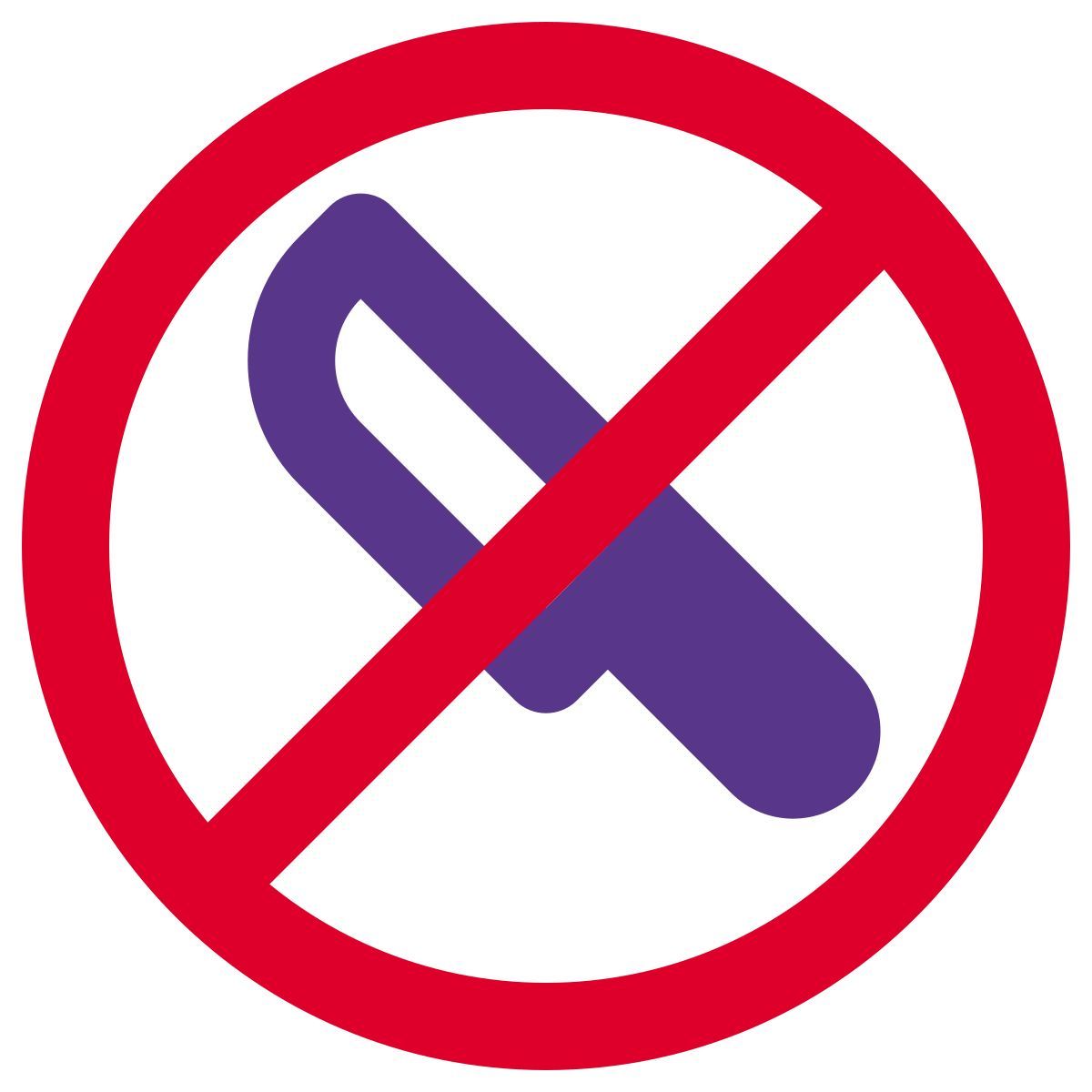 Никаких острых предметов icon