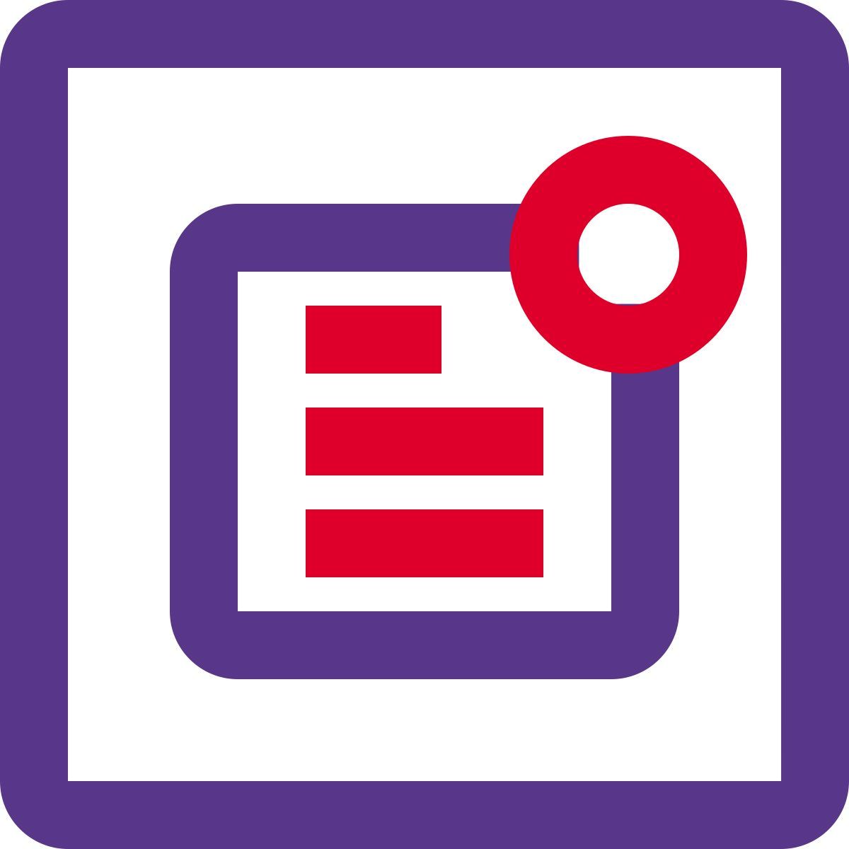 提醒 icon