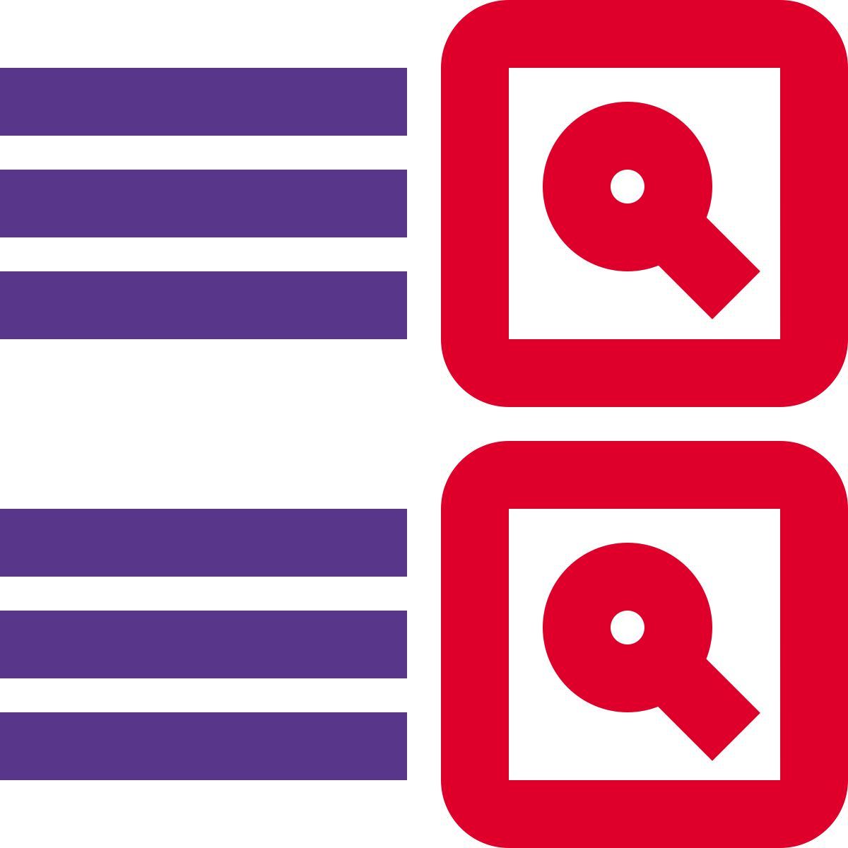 resultados de la búsqueda icon