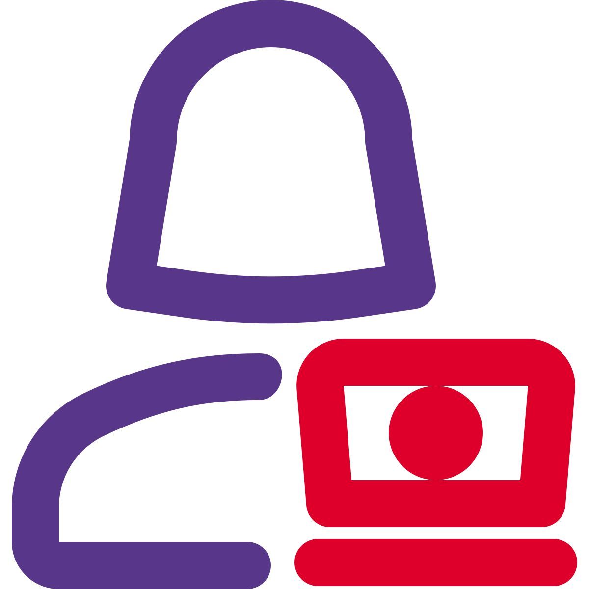 usuário de laptop icon