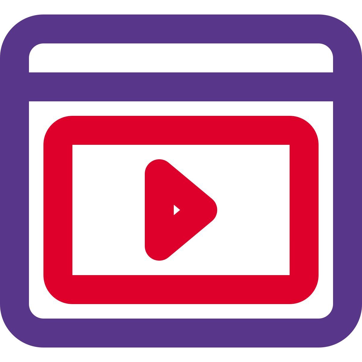 video streaming icon