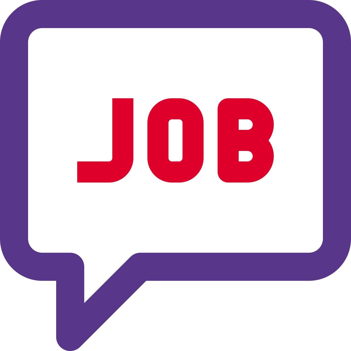 discussion sur l'emploi icon