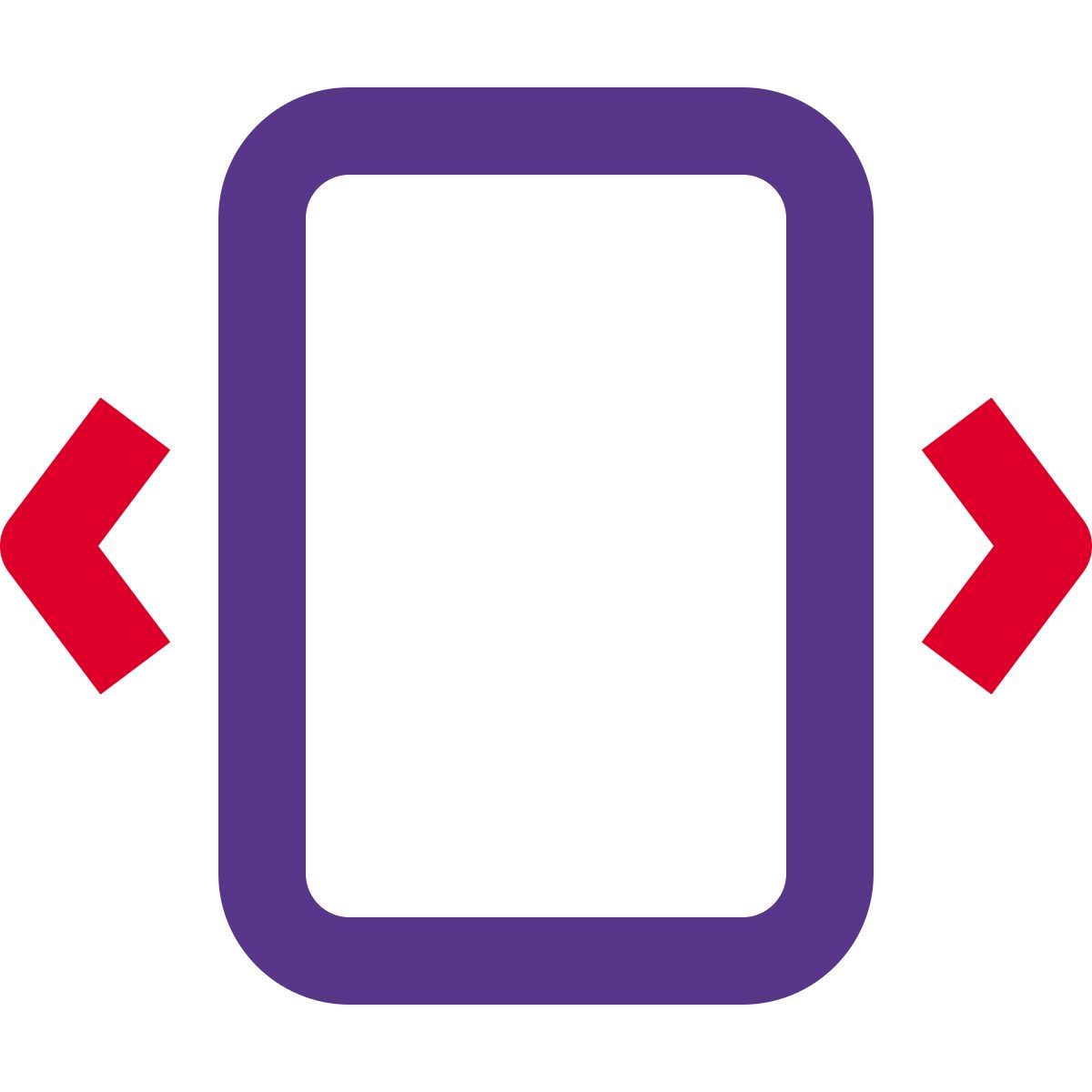 controle deslizante horizontal icon