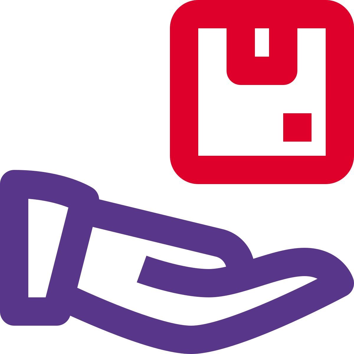 tür zu tür lieferung icon