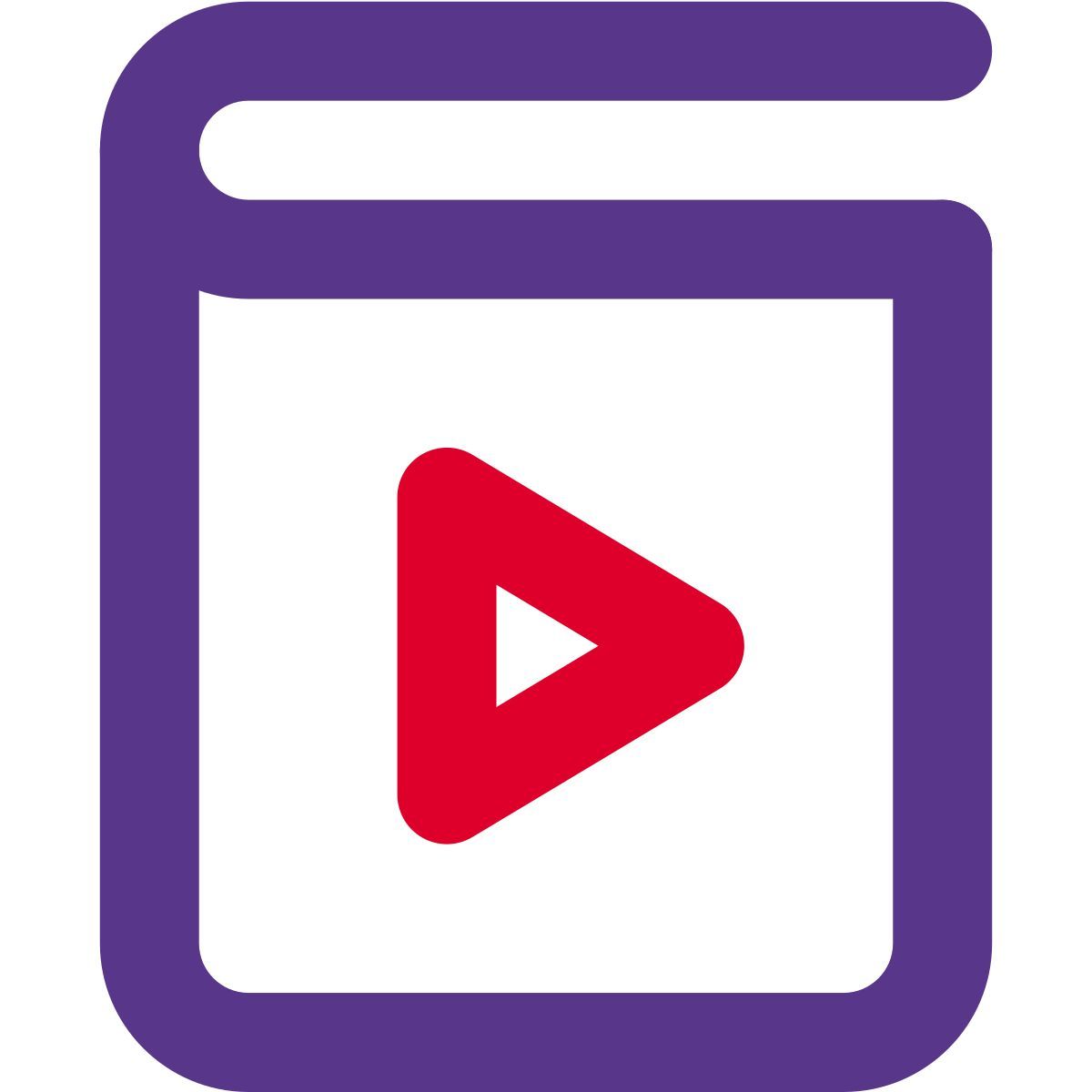livre vidéo icon