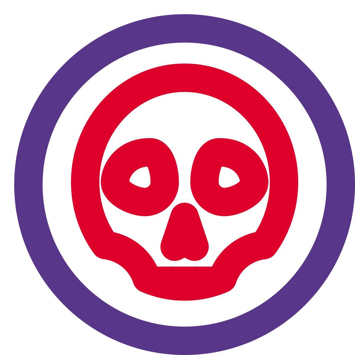 poison sign icon