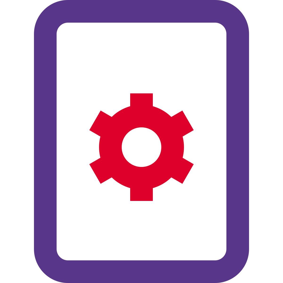 tablet settings icon