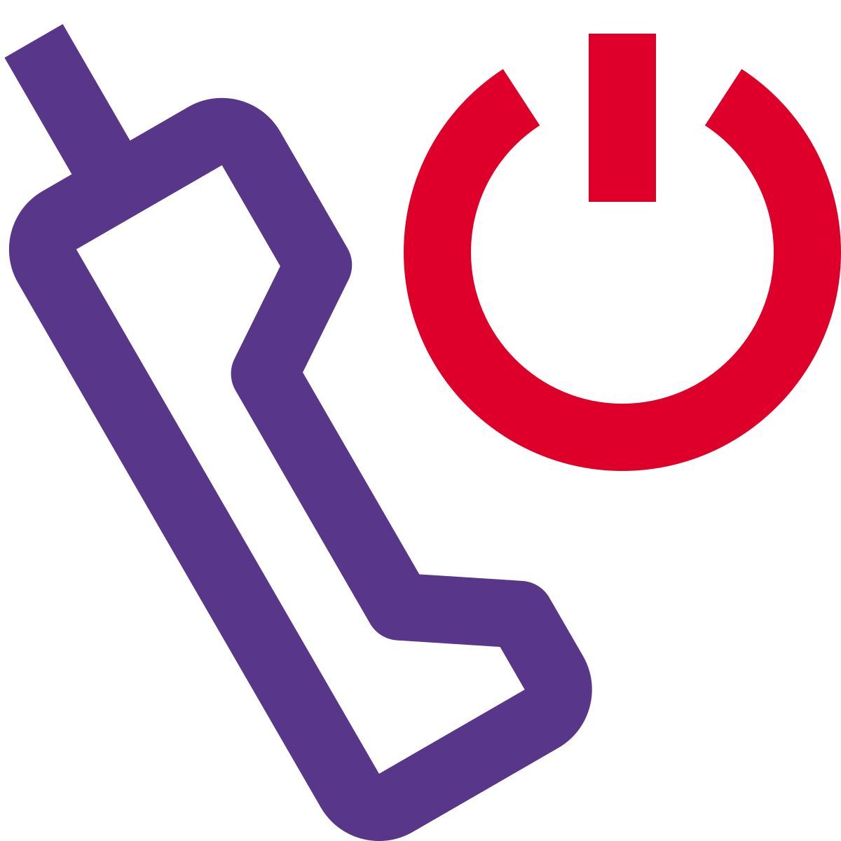 ein /aus taste für satellitentelefon Icon