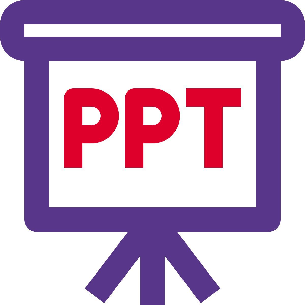 power point presentation icon