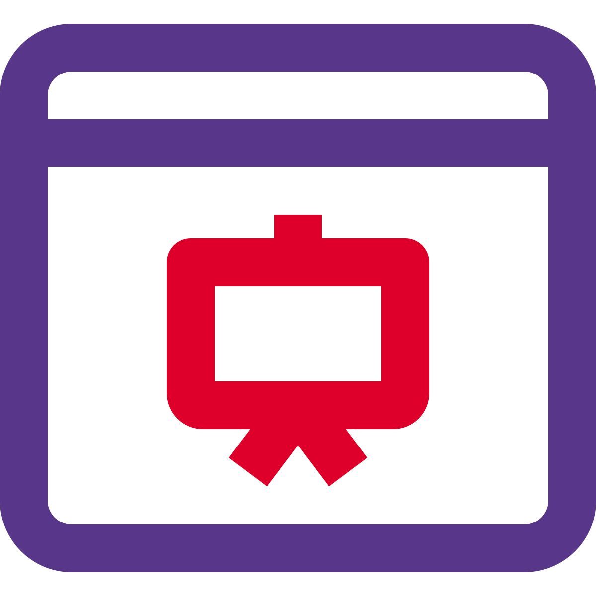 웹 프레젠테이션 icon