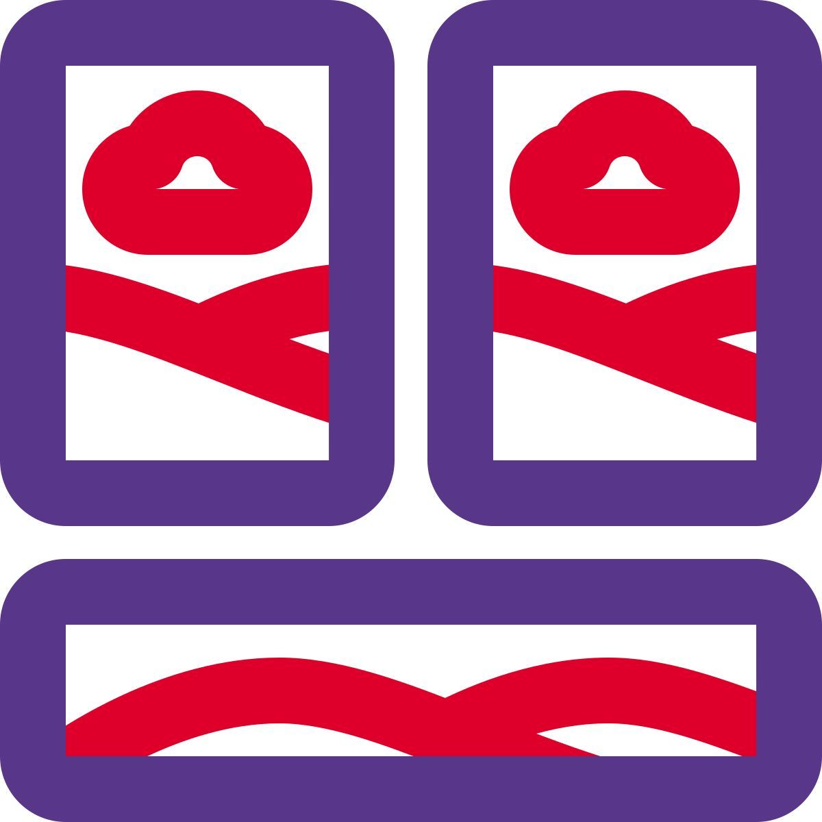 이미지 레이아웃 그리드 icon