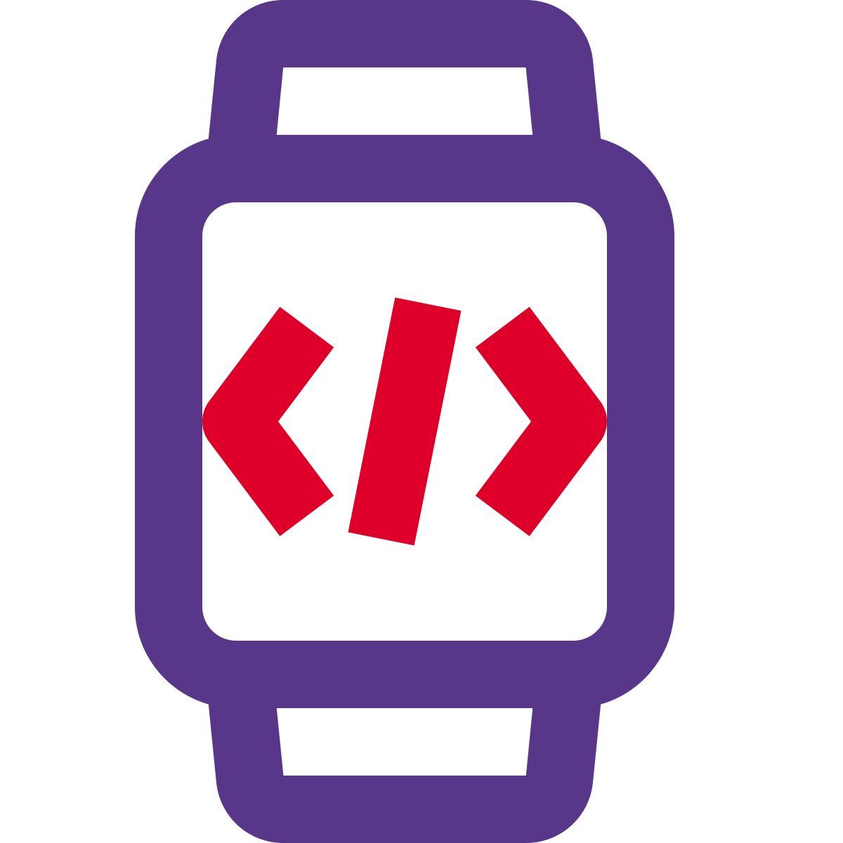 smartwatch code icon