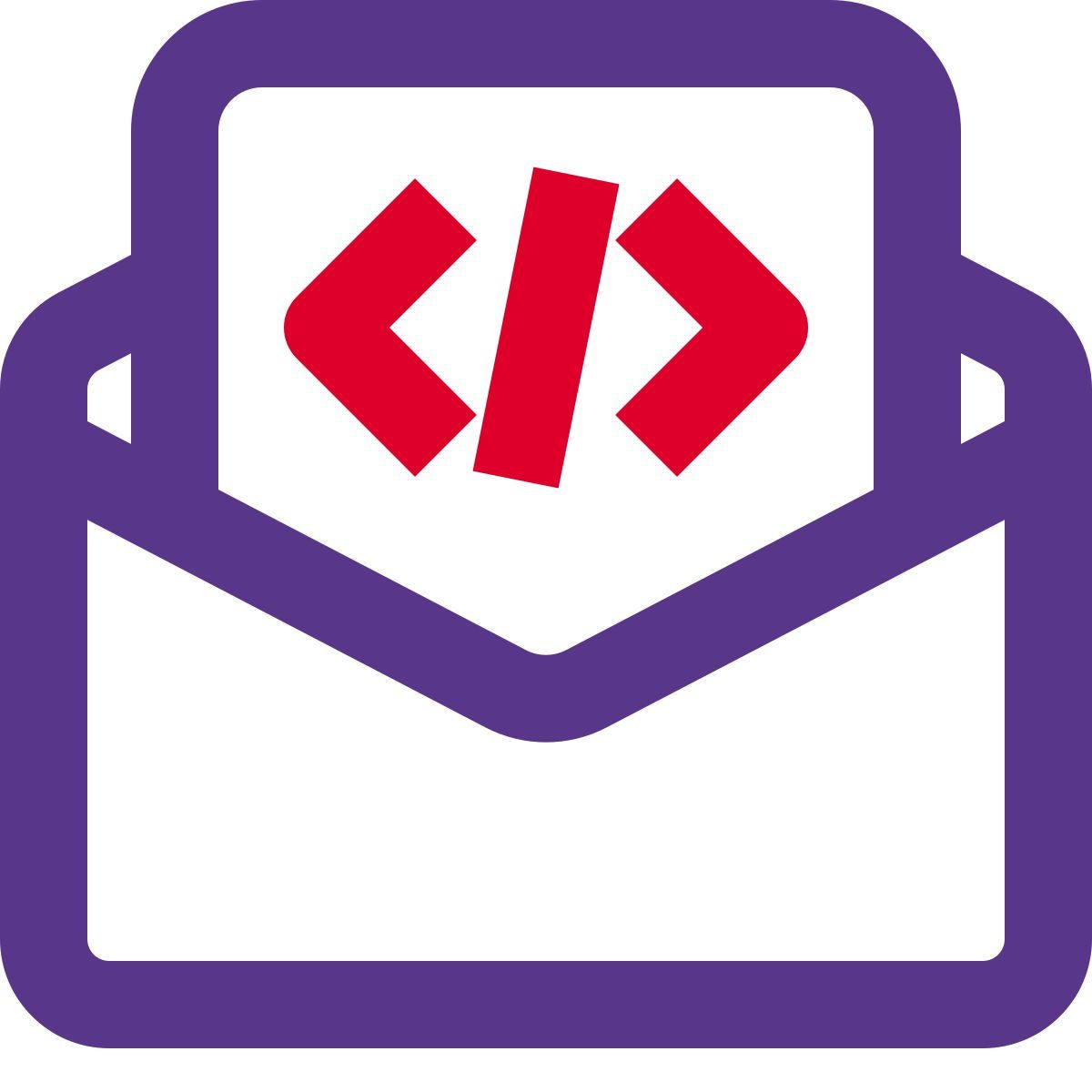 coding email icon