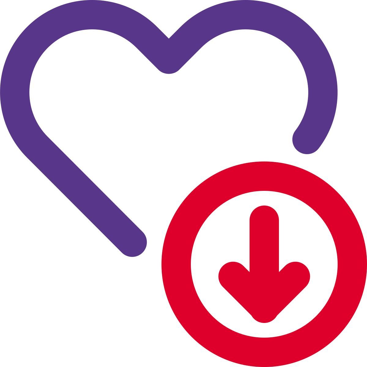 심박수 감소 icon