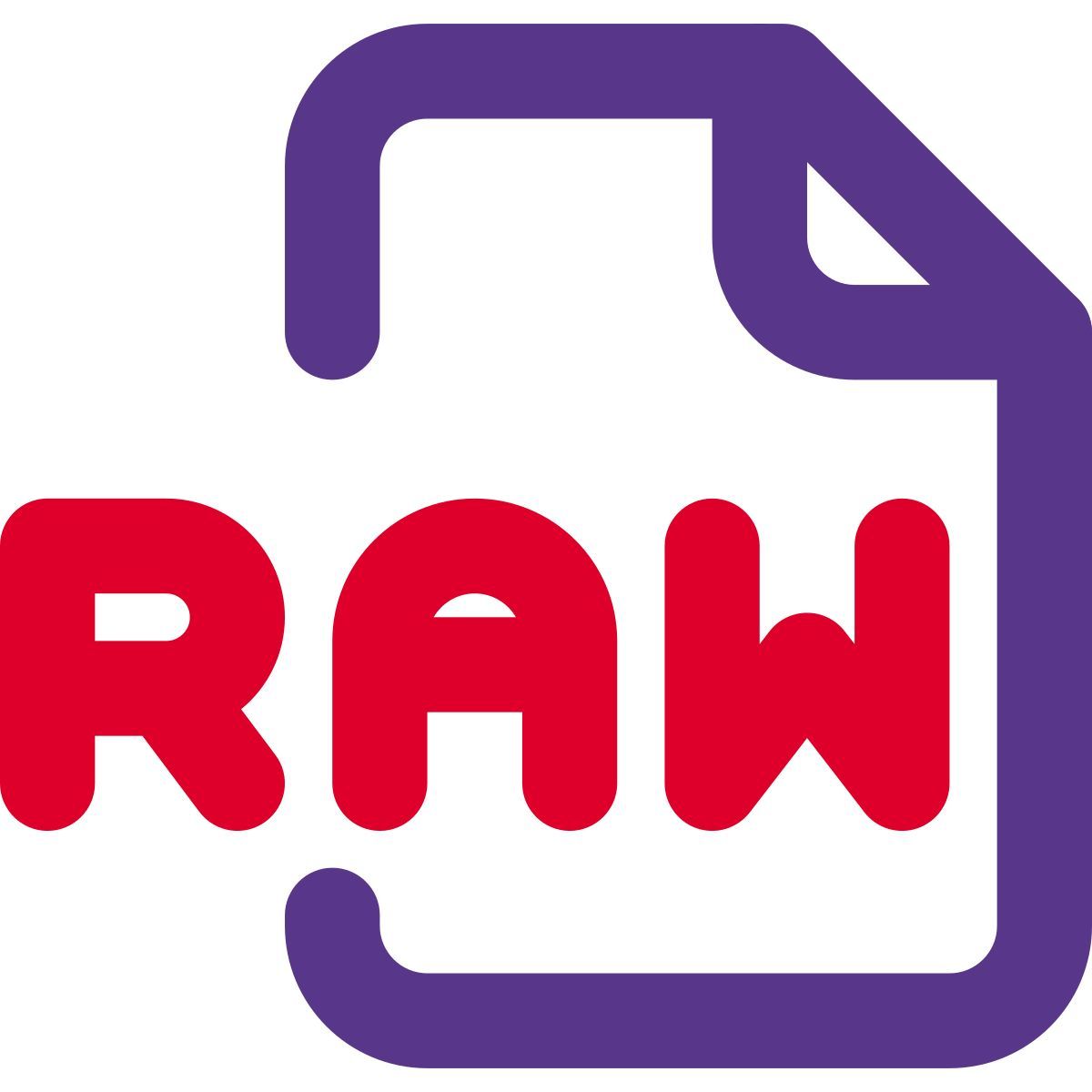 raw file icon