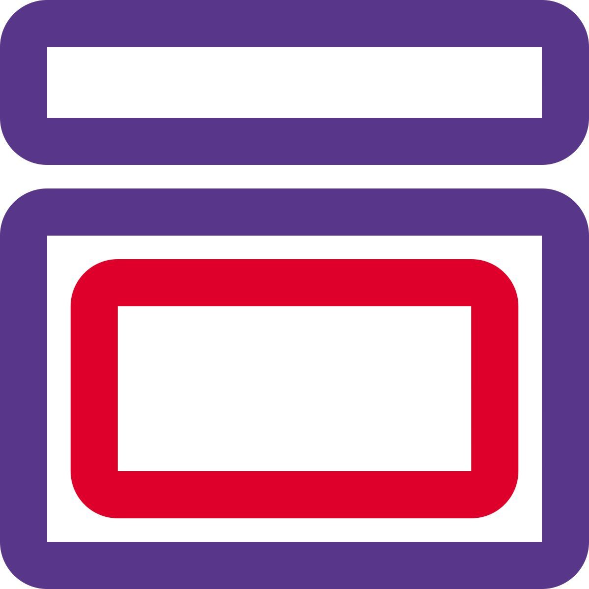 titre et contenu icon