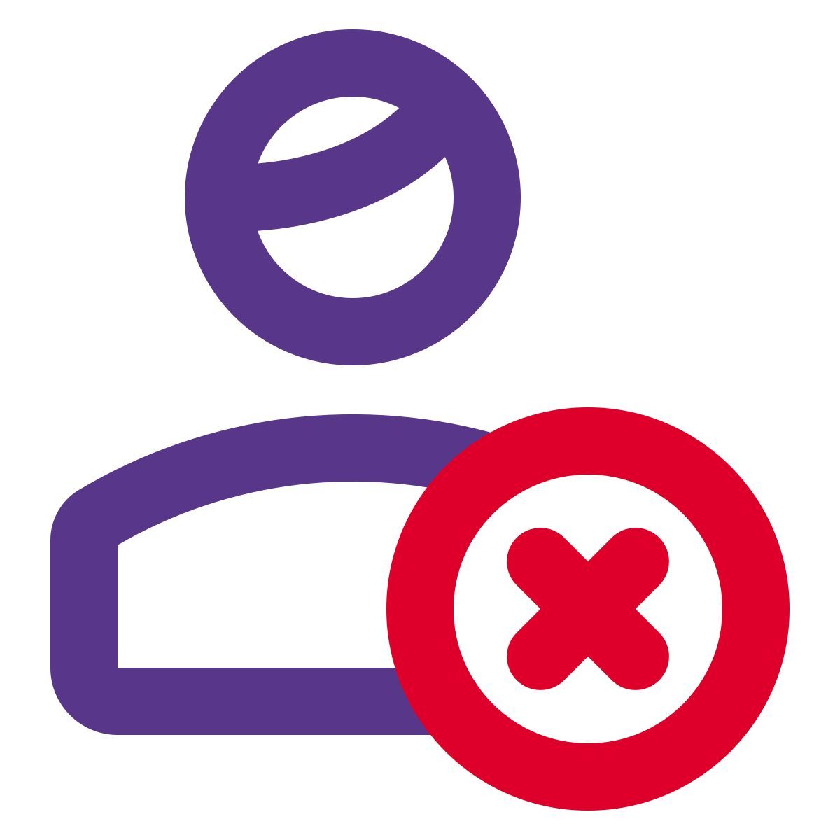 사용자 친구 삭제 icon