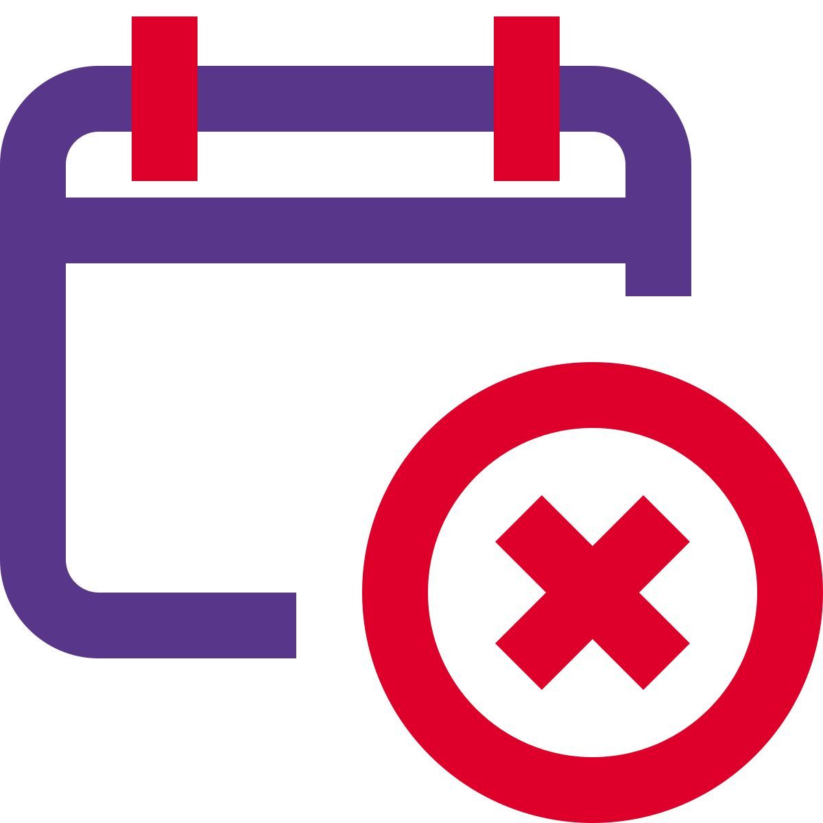 remove calendar icon