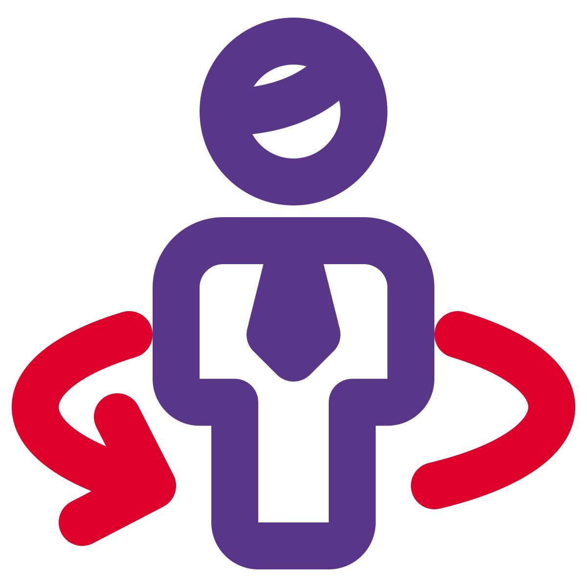 repetitive shift of an businessman for work schedule icon