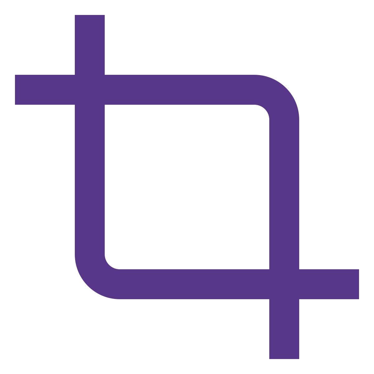 resize and crop icon