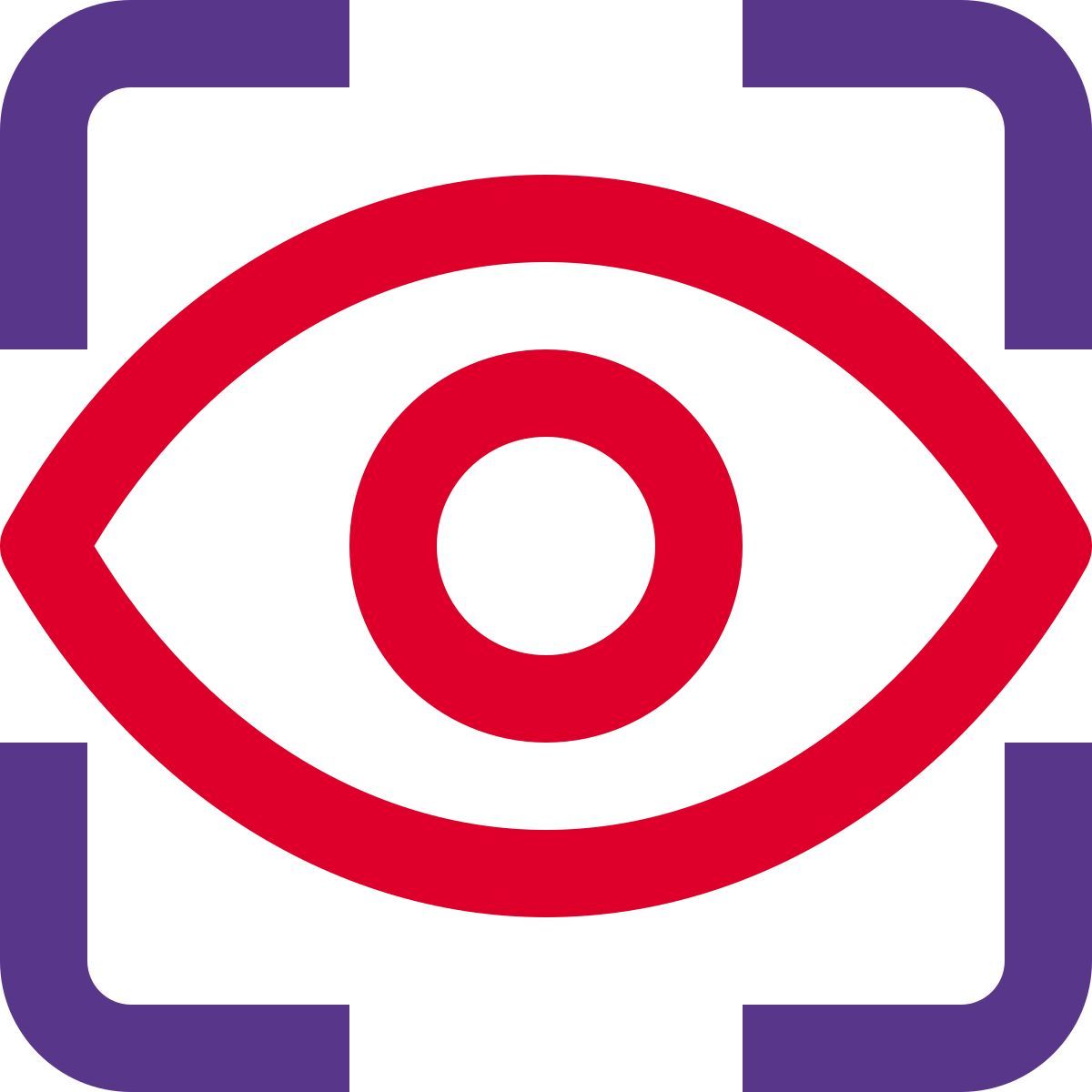 scansione della retina sul telefono per evitare il codice di accesso icon