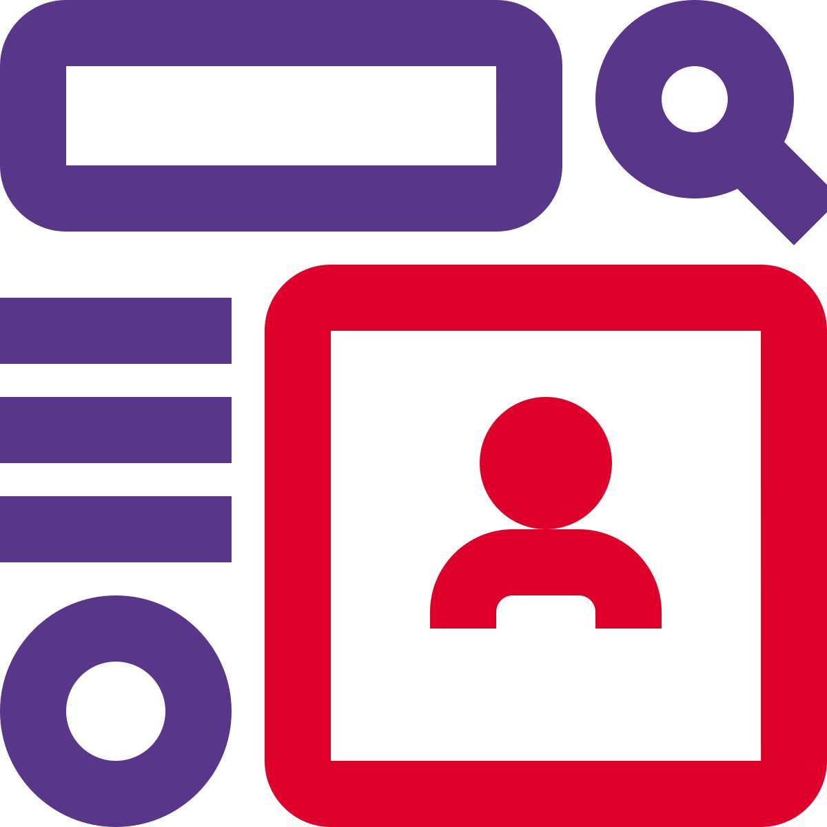 interface des médias sociaux icon
