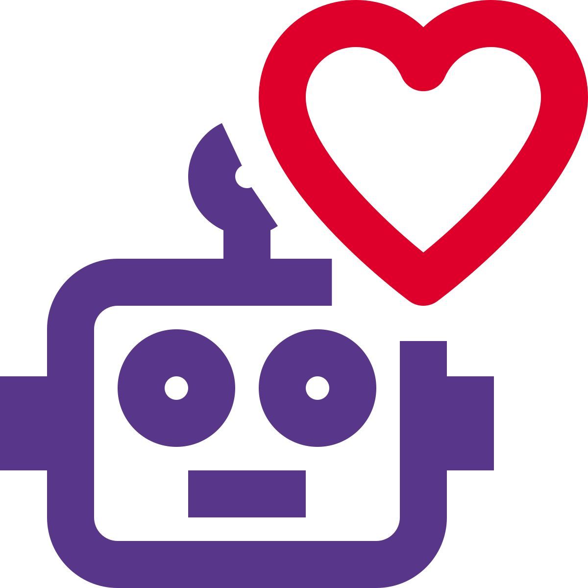 favorite robot icon