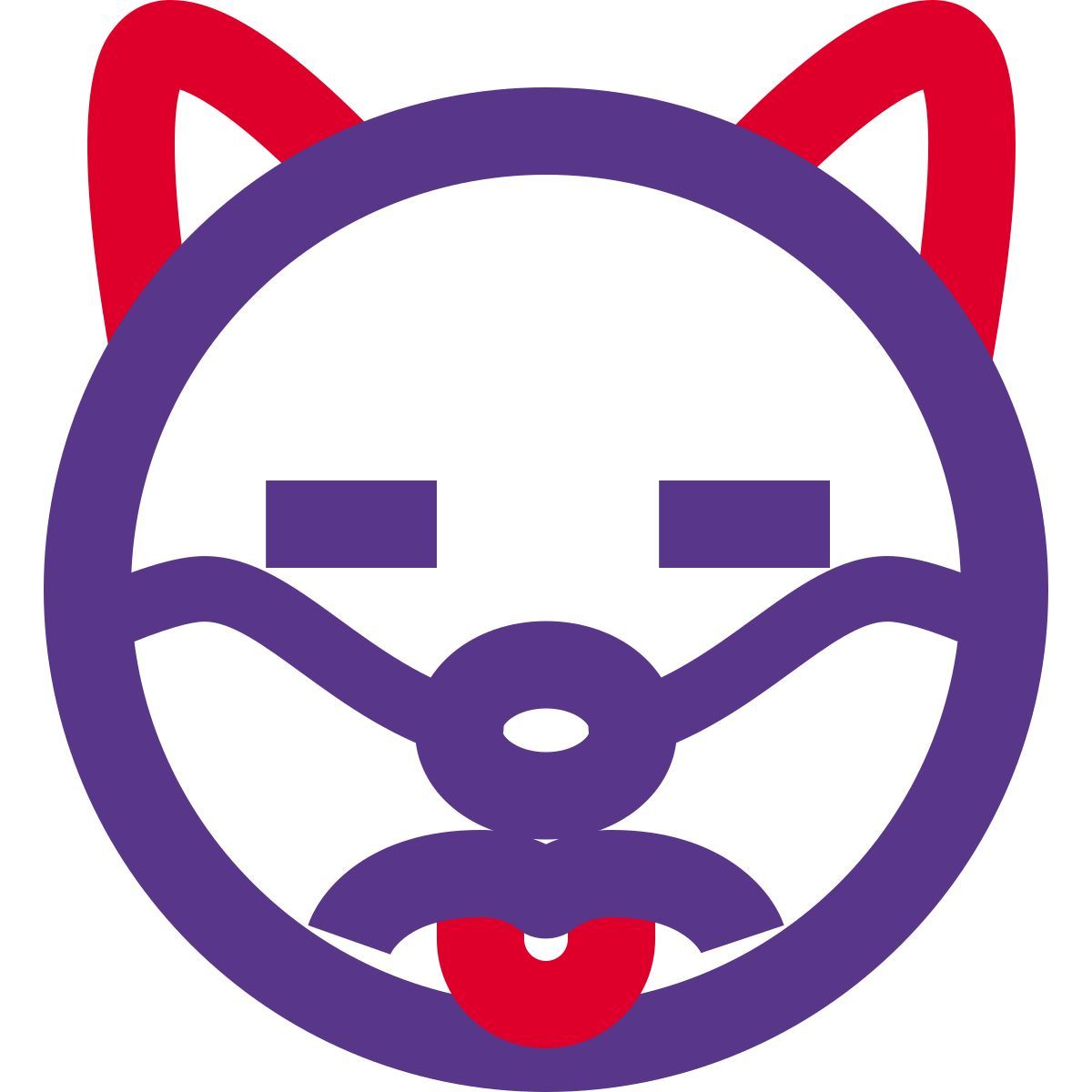 emoji cane triste con la lingua fuori icon