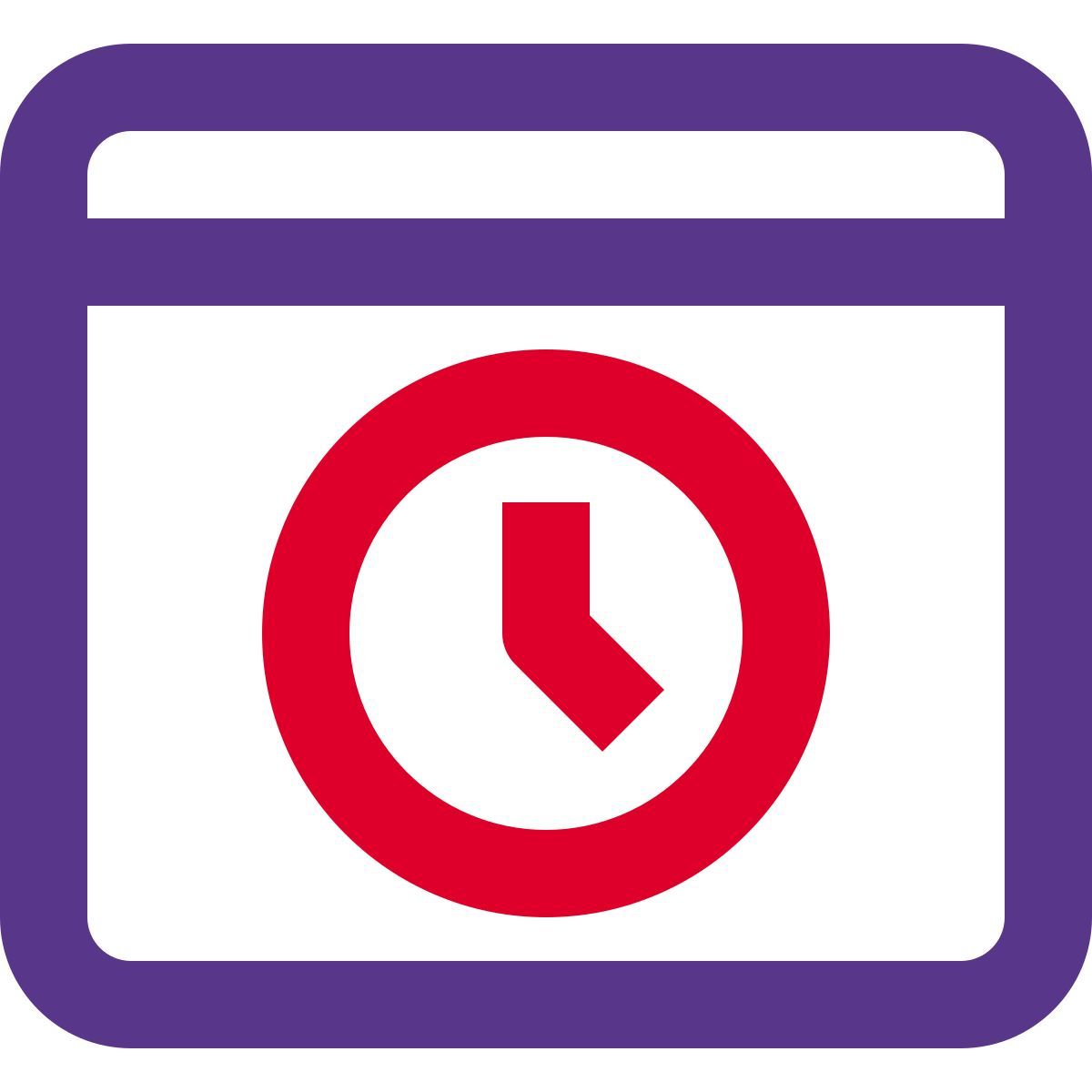Heure du navigateur icon