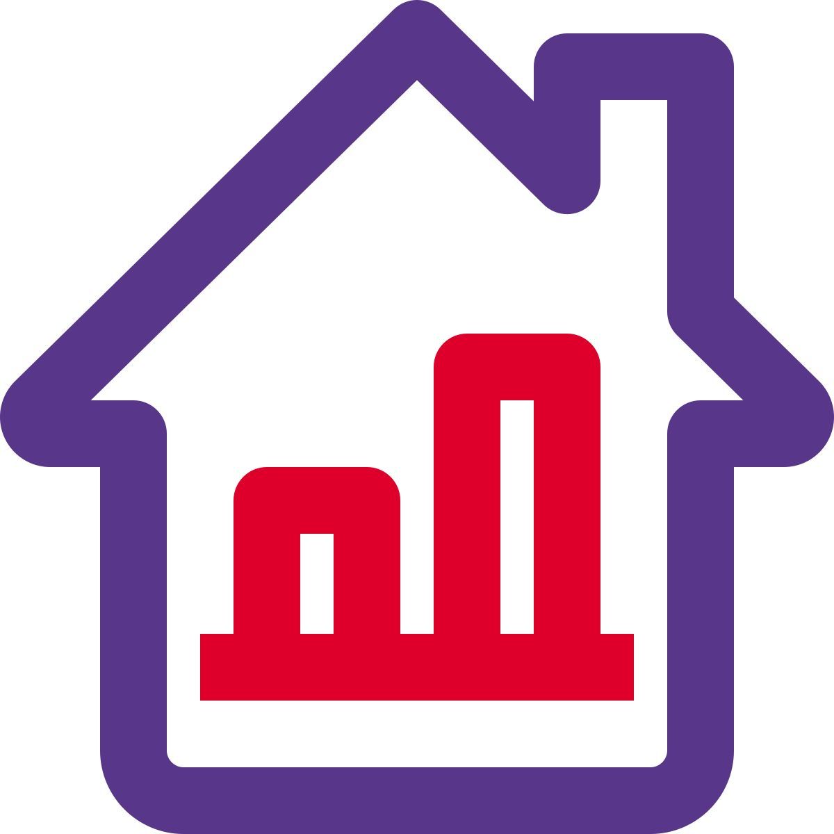 real estate market icon