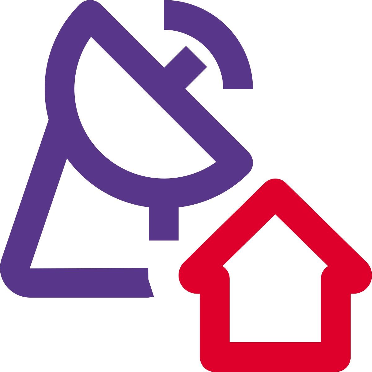 家庭用衛星放送受信アンテナ icon