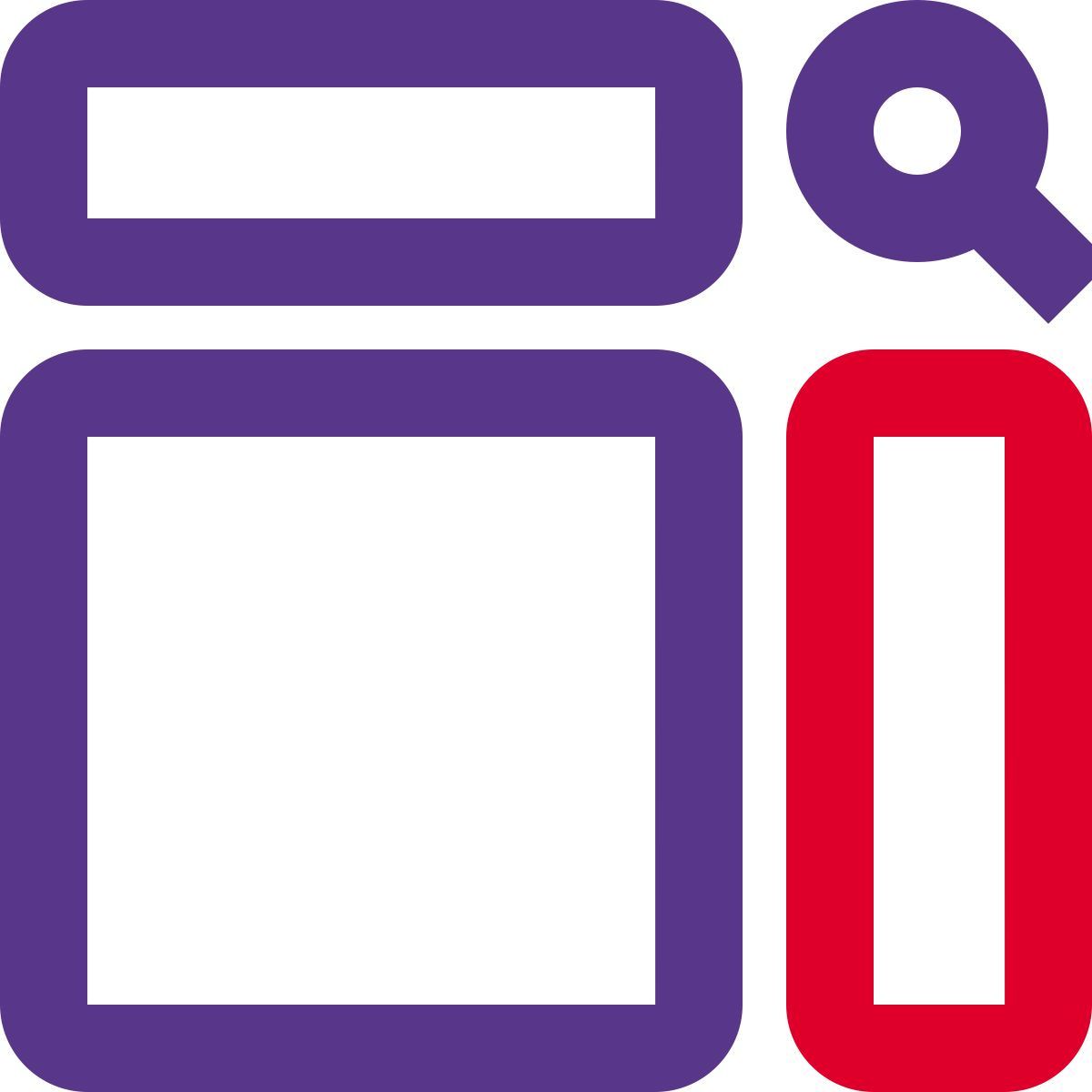 comparaison des résultats de recherche icon