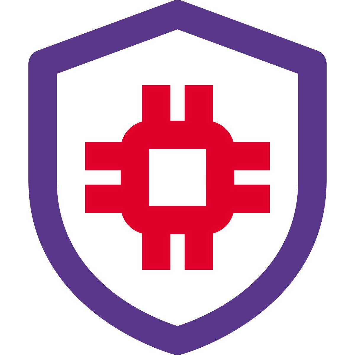 microprocessor security icon