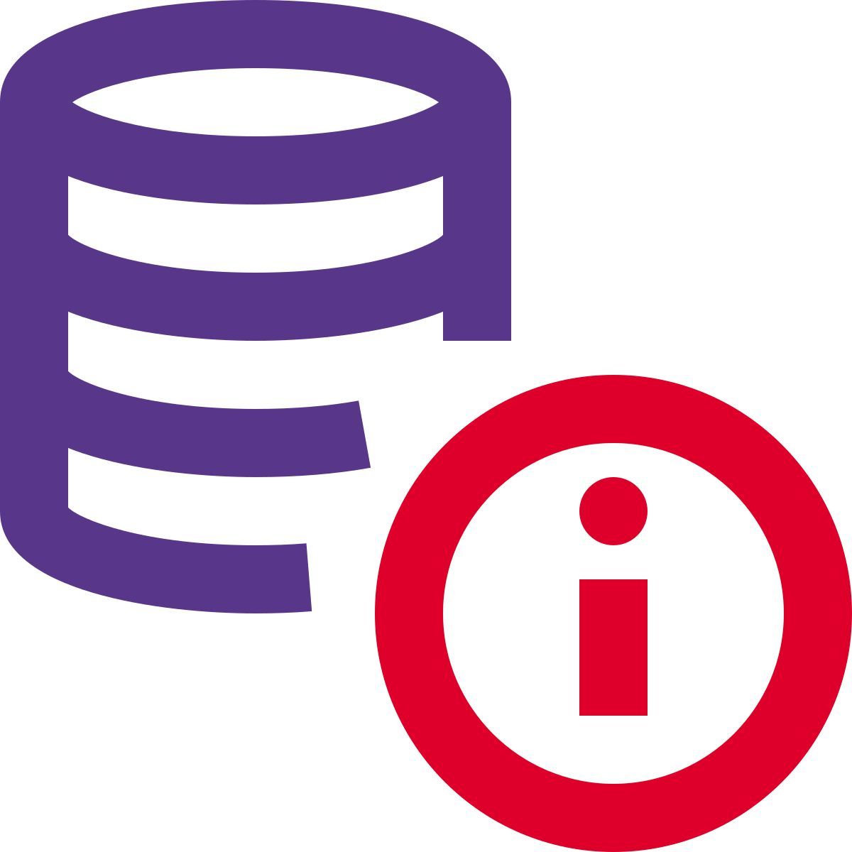 informazioni sul database icon